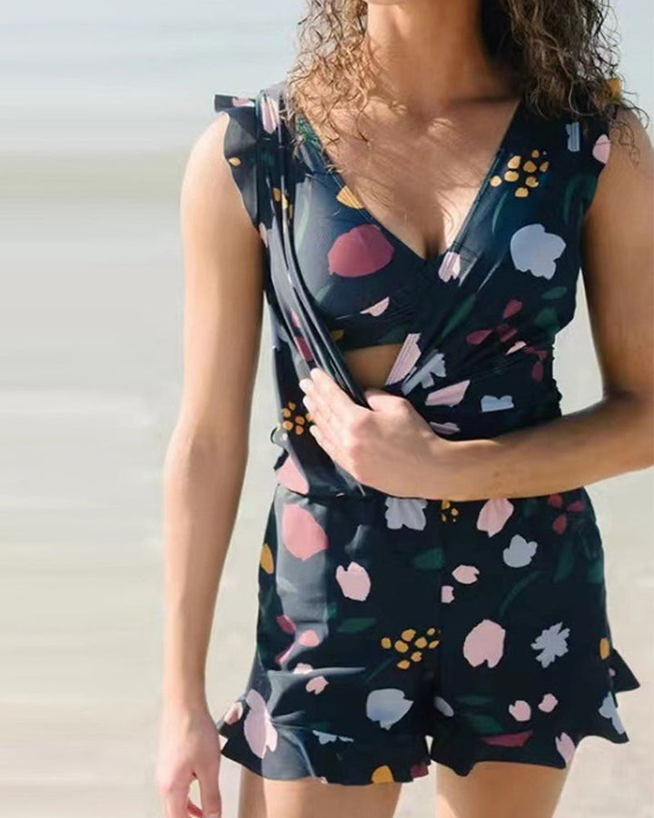 Maillot de bain une pièce avec soutien-gorge intégré
