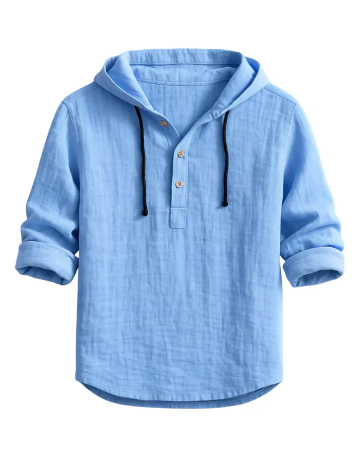 ANGELO  | Camiseta con Capucha de Lujo