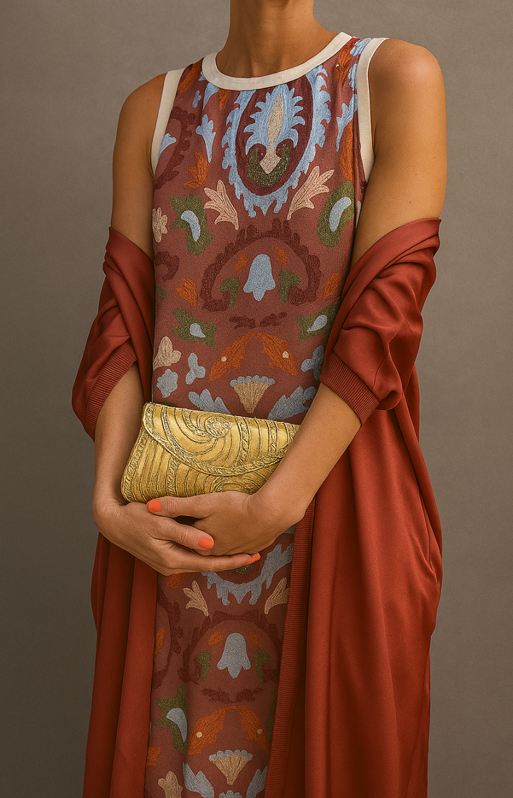 Élina | Vestido Estampado Elegante