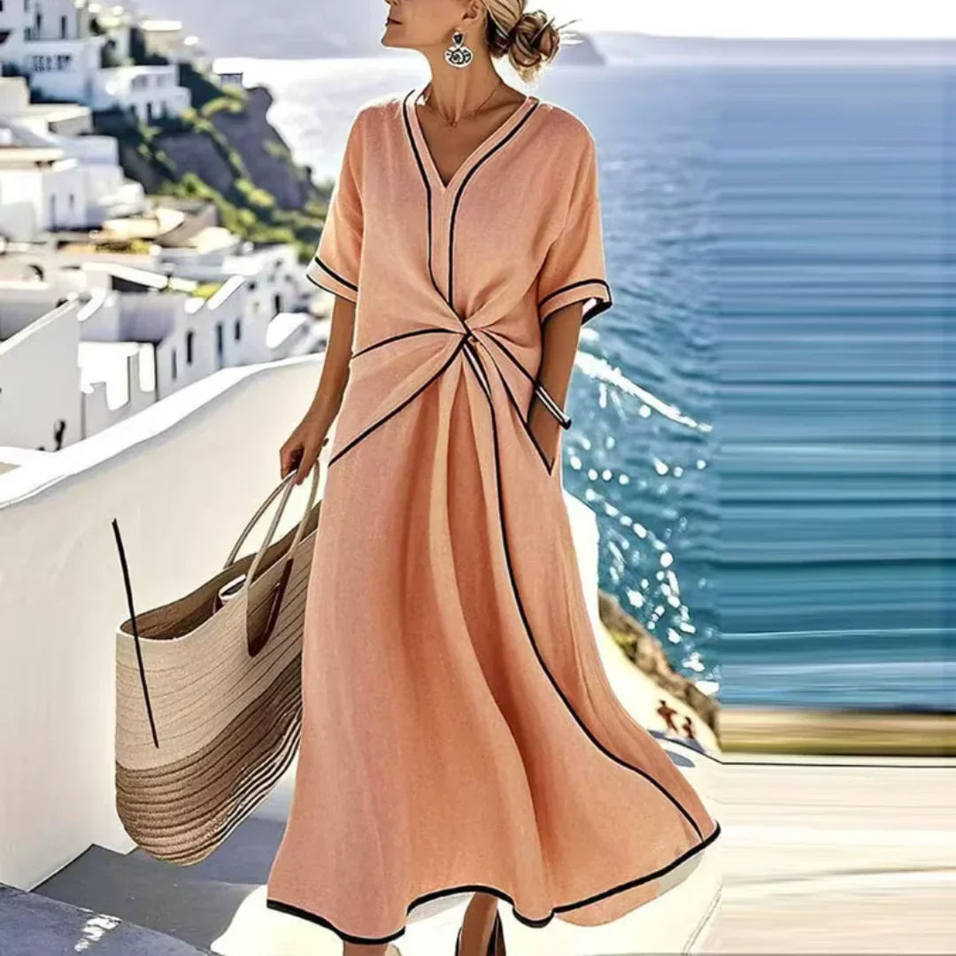 Carol | Vestido Maxi Veraniego Elegante y Fluido