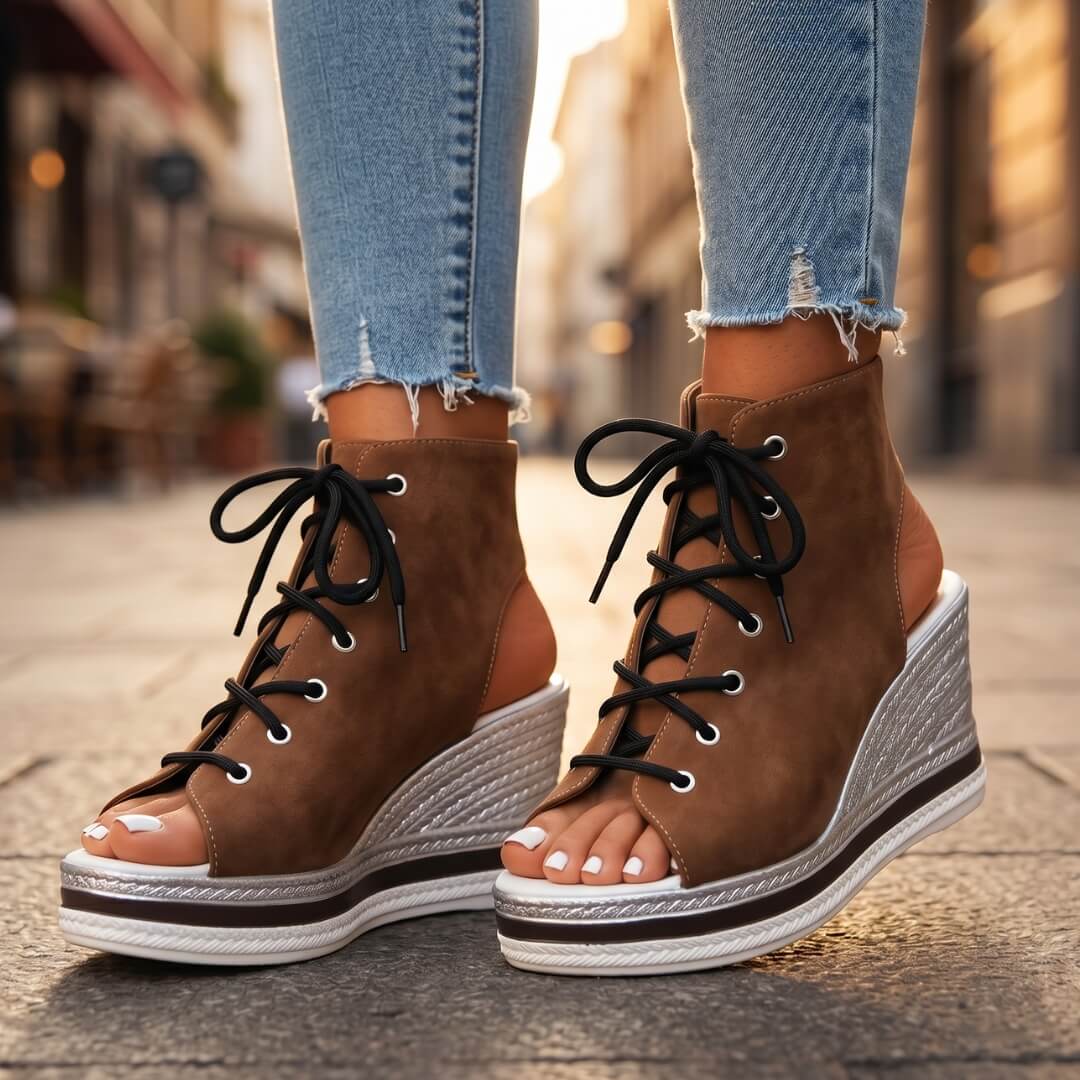 Valeria | Sandalias de cuña