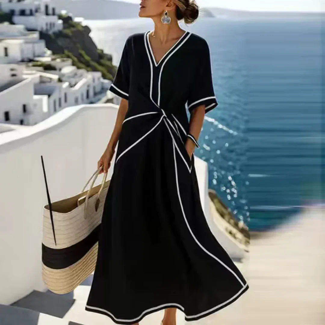 Carol | Vestido Maxi Veraniego Elegante y Fluido