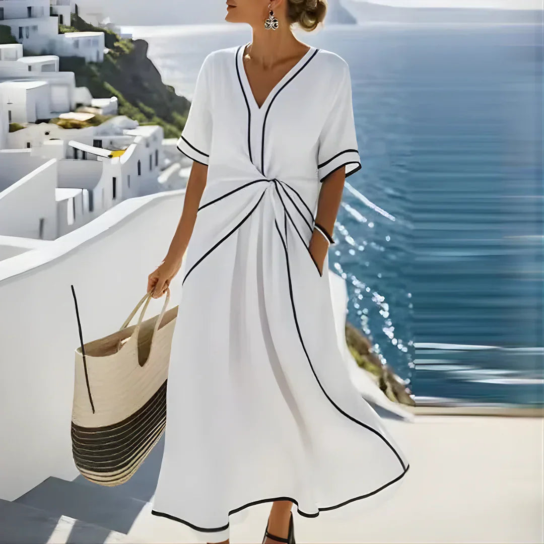 Carol | Vestido Maxi Veraniego Elegante y Fluido