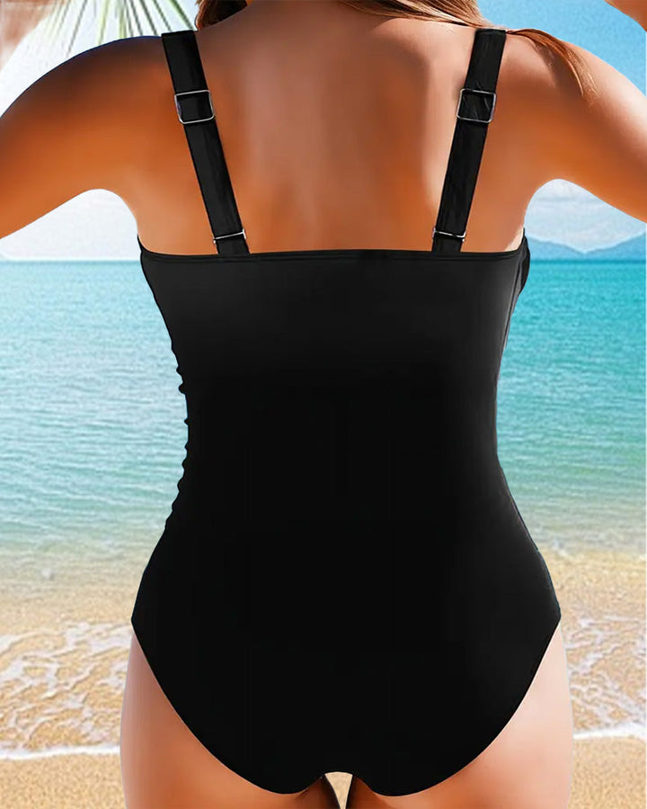 Maillot De Bain Sexy Une-Pièce Imprimé