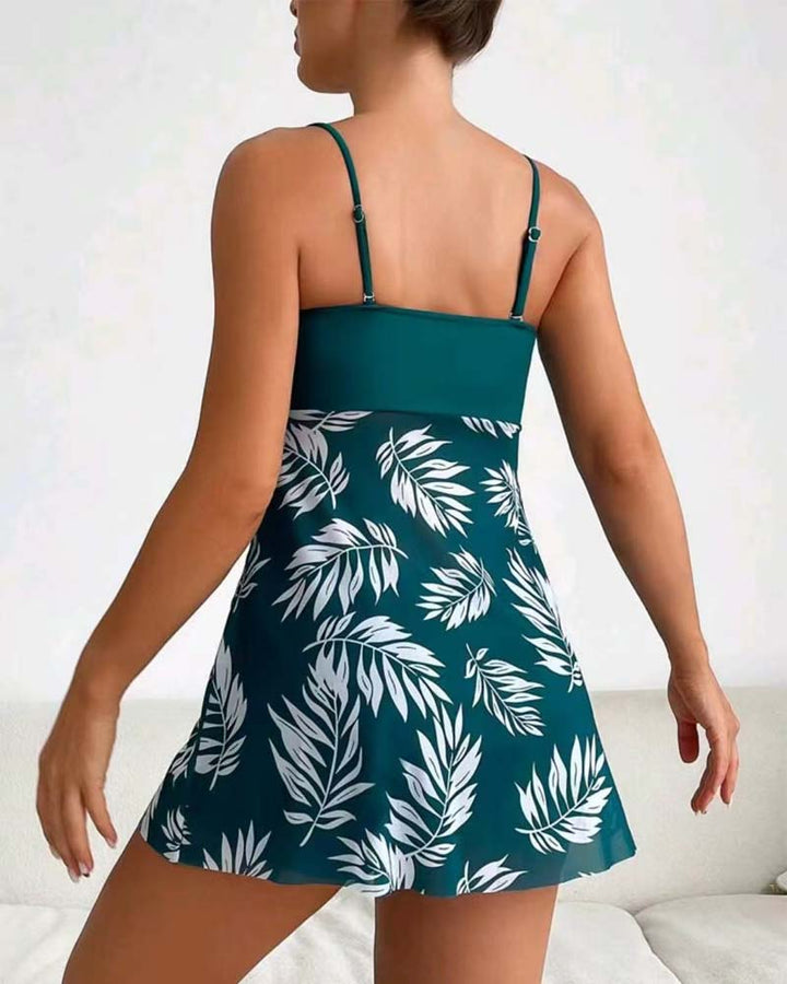 Tankini Sexy Imprimé Maille