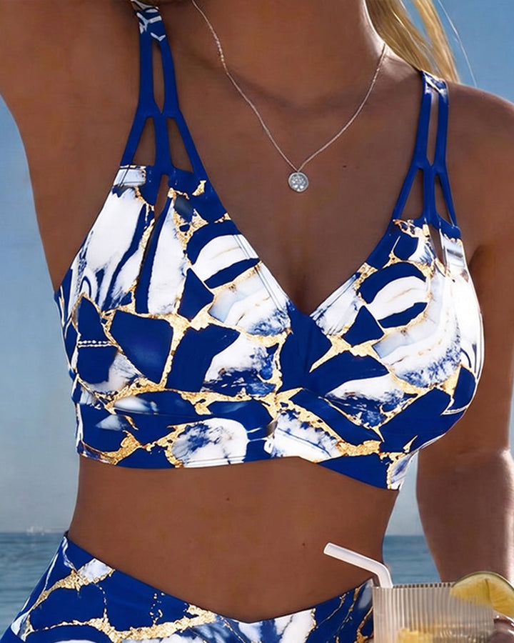 Bikini Bretelle Découpe Créateur