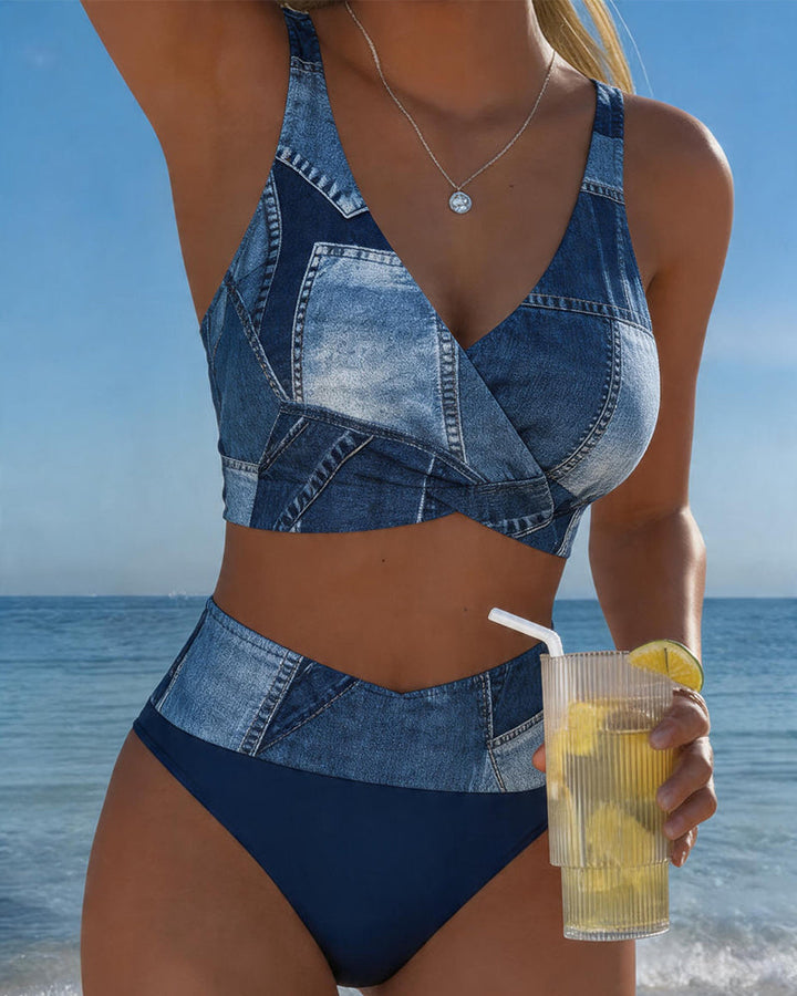 Bikini Bralette Imprimé