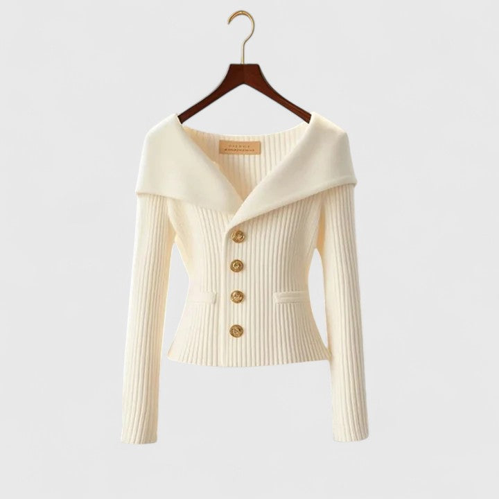 Clarisa | Elegante chaqueta de punto para apariciones con estilo