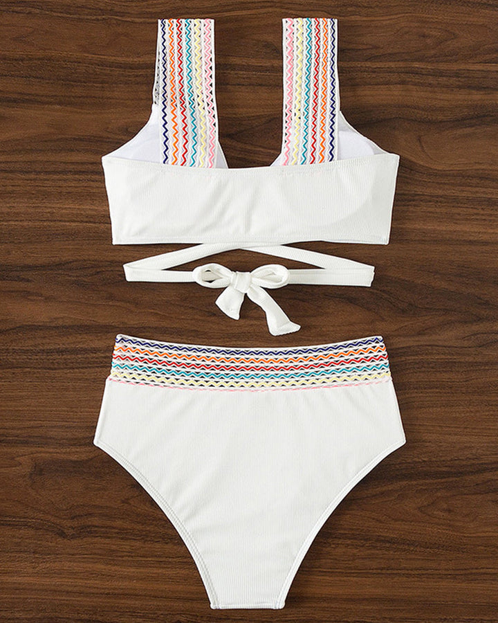 Bikini sexy à bretelles pour femme