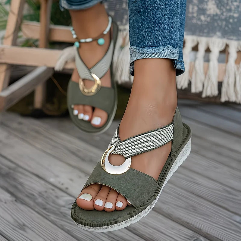 Luna™ | Sandalia de cuña cómoda y elegante