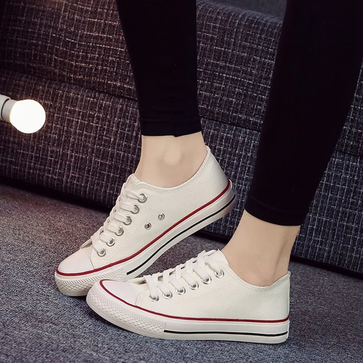 Imogen Zapatos De Lona Clásicos Confort Vintage Moderno
