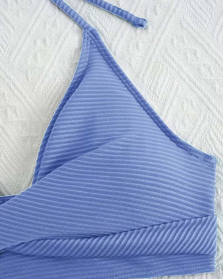 Bikini Halter Taille Haute