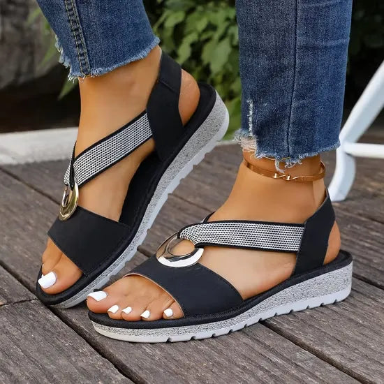 Luna™ | Sandalia de cuña cómoda y elegante